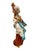 Eugenio Pattarino Ceramic Sculpture of Chinese Man and Lady, Italian Chinoiserie For Sale - Image 12 of 18
