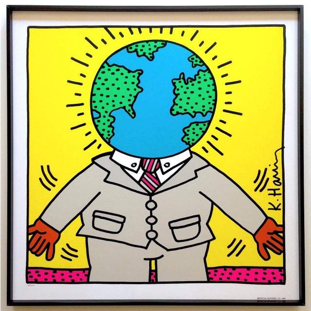 Keith Haring 額縁　アート アートフレーム キースヘリング Keith Haring Wedding