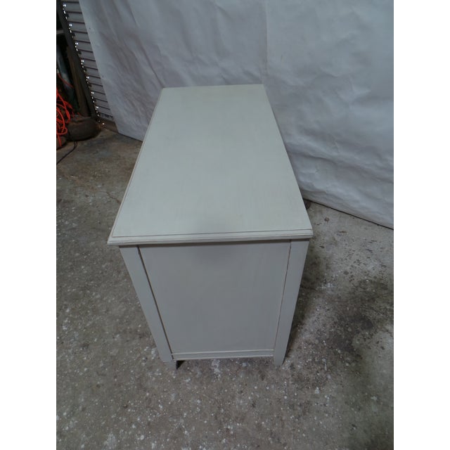 Wood Gustavian Style 3 Drawer Chest For Sale - Image 7 of 12