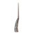 Vintage Sculptural Horn & Silver Tone Taper Candle Holder For Sale