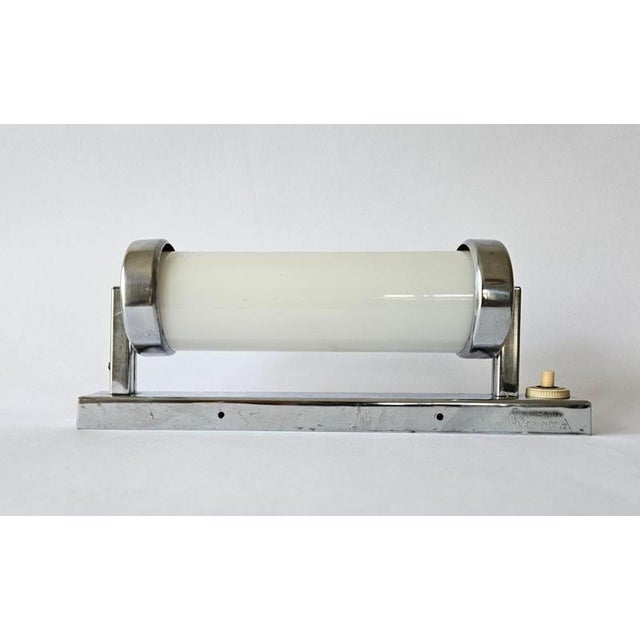 1930s Bauhaus Art Deco Functionalism Chrome Wall Lamp, 1930s For Sale - Image 5 of 18
