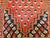 Vintage Turkish Village Area Rug, Hand-Knotted Wool, Red & Navy, 1950s, 3' x 5' For Sale - Image 12 of 15