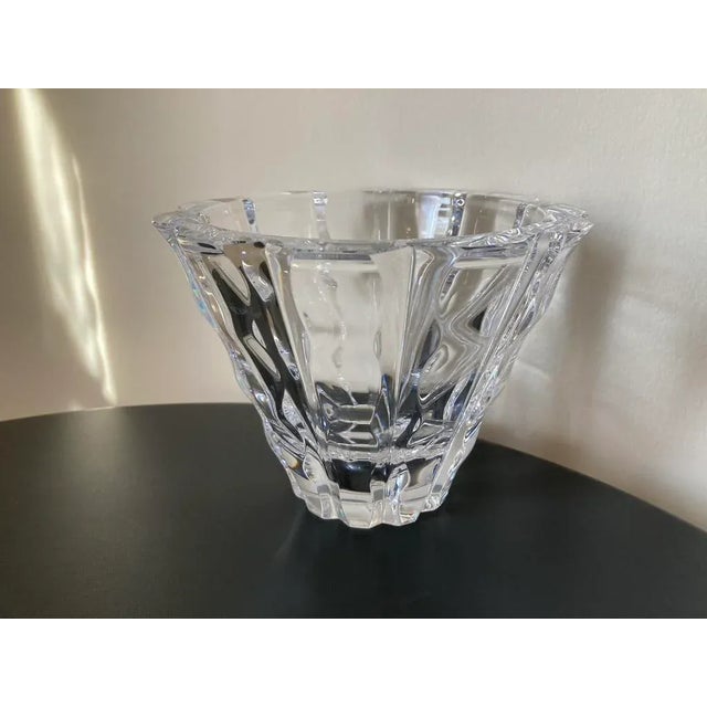 Ice Bucket Waves Design in Orrefors Crystal Art Deco Style, Signed For Sale - Image 18 of 18