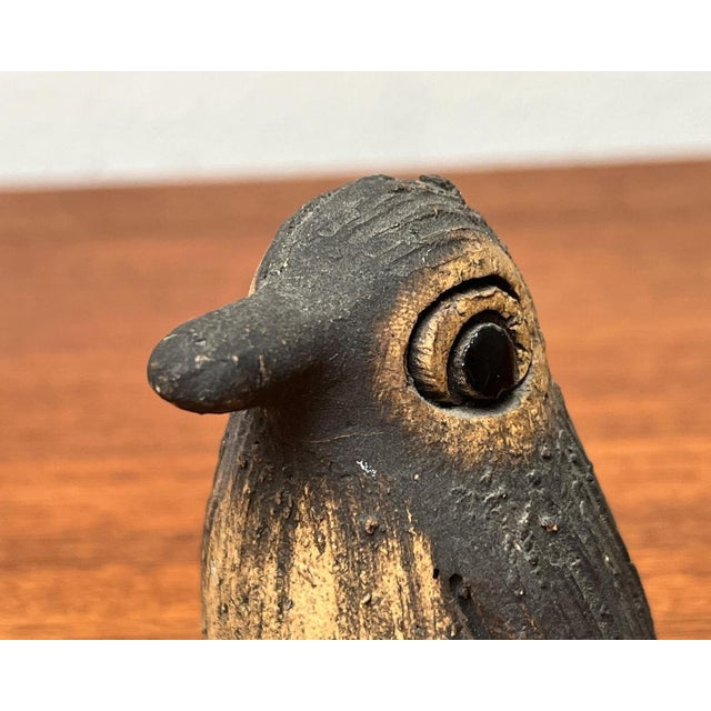 Mid-Century German Studio Pottery Penguin Figurines from Worspweder Keramik, 1960s, Set of 5 For Sale - Image 4 of 15