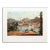1950s After Camille Corot "The Town and Lake of Como", First Edition Swiss Full-Color Print For Sale