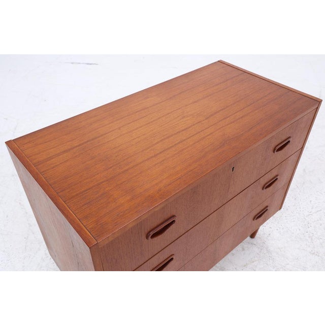 Mid-Century Teak Chest of Drawers, 1960s-1970s For Sale - Image 6 of 12