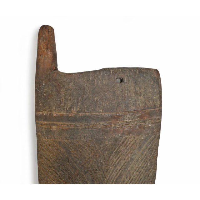 Vintage Old Igbo African Grain Door / Wall Object For Sale - Image 4 of 8