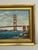 Golden Gate Bridge Oil Painting San Francisco California Miniature Coastal Landscape c.1980 Signed by Jean Bowler For Sale - Image 6 of 18