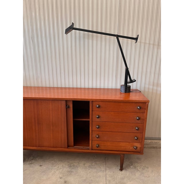 1950s Vintage Sideboard in Teak, 1950 For Sale - Image 5 of 18