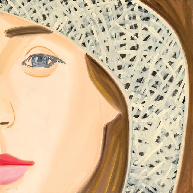 Alex Katz, Straw Hat 1, 2022, Archival Pigment Print For Sale - Image 4 of 4