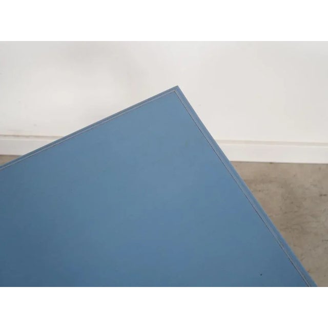 Blue Danish Oak Coffee Table, 1960s For Sale - Image 8 of 12