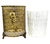 Vintage Brass Filigree Wastebasket With Rose Motif & Acrylic Liner – Hollywood Regency / Romantic For Sale In Houston - Image 6 of 14