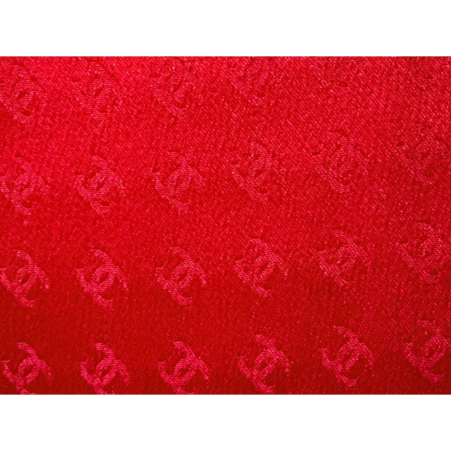 Chanel Jewelry Gripoix Silk Scarf 1980 For Sale - Image 9 of 11