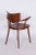 Art Deco Beech Chair with Armrests from Ton, 1940s For Sale - Image 4 of 9