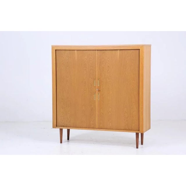 Mid-Century Roller Shutter Cabinet from Werner Stehroll, 1960s For Sale - Image 4 of 11