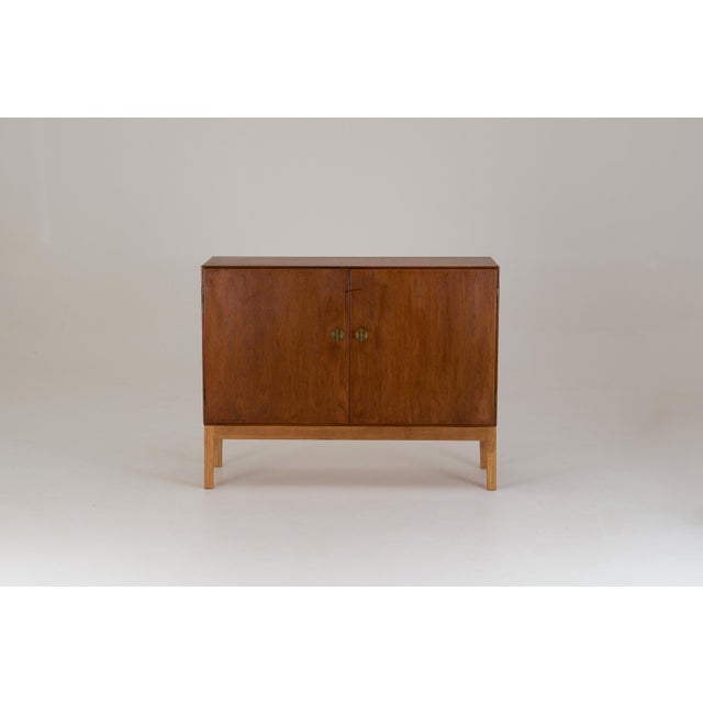 Mid-Century Modern Model 232 China Cabinet by Børge Mogensen for C.M. Madsen, 1950s For Sale - Image 3 of 12