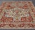 Square Antique Persian Bakhtiari Rug With Red Field and Ivory Medallion For Sale - Image 4 of 16