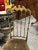 Set of Mid Century Brass Chiavari Chairs For Sale - Image 4 of 10