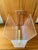 Acrylic Glass and Brass Magazine Rack attributed to David Lange, 1970s For Sale - Image 10 of 12