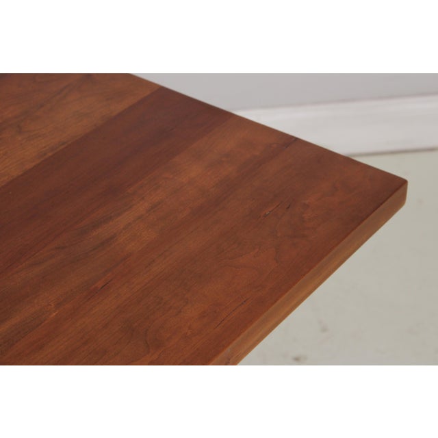 Stickley Cherry Mission Trestle Table For Sale In Philadelphia - Image 6 of 18