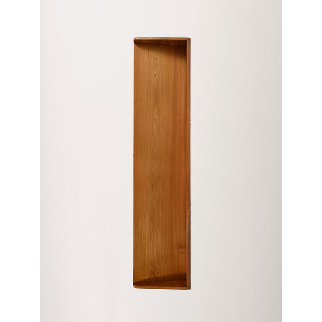 Small Scandinavian Bookcase in Elm, 1950s For Sale - Image 9 of 10