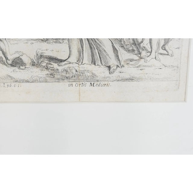Antique White 17th Century French Copper Engraving Print by Francis Perrier For Sale - Image 8 of 10