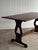 Traditional Late 19th Century Antique Oak Trestle Dining Table For Sale - Image 3 of 12