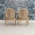 Pair of 18th C. French Louis XVI Fauteuils in Original Paint, Signed For Sale - Image 12 of 16