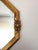 Vintage Octagonal Gilt Beveled Glass Decorator Mirror With Flowers For Sale In New York - Image 6 of 8