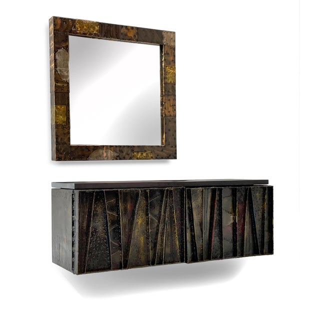 Paul Evans Deep Relief Cabinet For Sale - Image 9 of 12