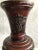 Early 20th Century 1900s Bronze Chinese Table Lamp With Embossed Bird and Floral Motifs For Sale - Image 5 of 9