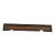 1918 Goodman and Crutchfield Reverse Painted Glass Sign For Sale