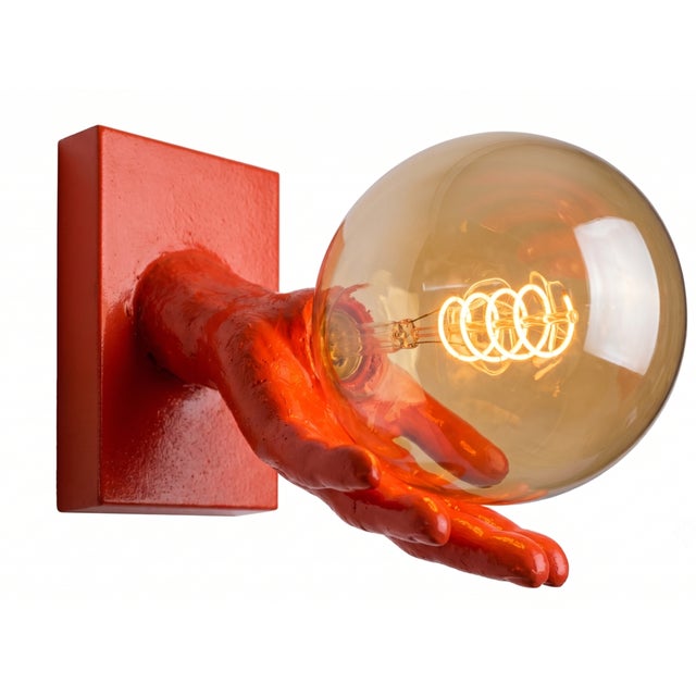 Orange Possess Wall Lamp by Dario Nasuti For Sale - Image 8 of 12