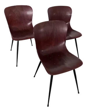 Chairs from Pagholz, 1950s, Set of 3