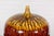 Brown Hand-Crafted Artisan Tri-Color Brown Vase with Rounded Silhouette and Dripping For Sale - Image 8 of 12