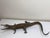 French early 20th Century Bronze Crocodile Fountain Head, Animalier Style, c.1920 After Antoine-Louis Barye Subject &...