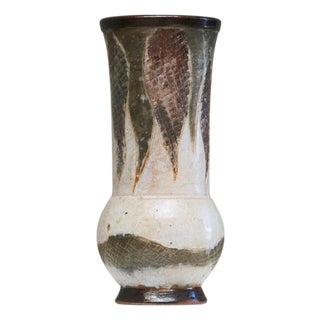 Studio Pottery Vase by Jean Guyaux, Belgium, 1960s For Sale