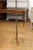 Brown French Turn of the Century Iron Floor Standing Candelabra with Five Prickets For Sale - Image 8 of 13