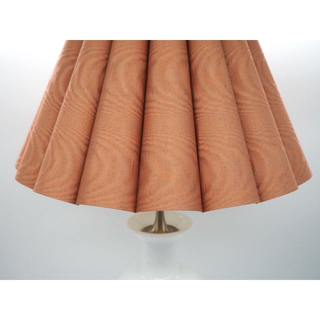 Opaline Glass Melody Table Lamp by Michael Bang for Holmegaard Glasverk, Denmark, 1980s For Sale - Image 6 of 13