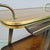 Mid-Century Modern Mid-Century Bar Trolley in Wood and Brass, 1960s For Sale - Image 3 of 12