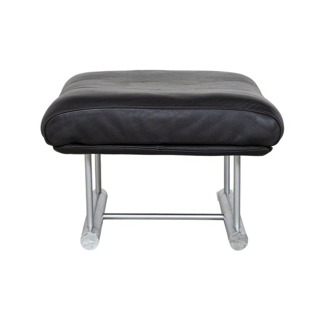 Animal Skin 6500 Leather Stool from Rolf Benz For Sale - Image 7 of 9