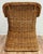 Vintage Braided Wicker Club Chair For Sale - Image 9 of 11