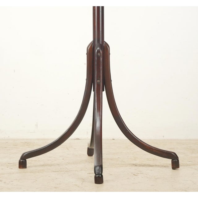 Victorian Bentwood Style Wood Coat Tree Rack For Sale - Image 9 of 10