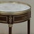 Late 19th Century 19th Century French Louis XVI Mahogany Marble Top Gueridon ~ Round End Table For Sale - Image 5 of 17