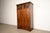 Mission Stickley Harvey Ellis Collection Mission Arts & Crafts Inlaid Oak and Leaded Glass Armoire or Media Cabinet For Sale - Image 3 of 17