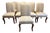 Set of 8 French Upholstered Dining Chairs For Sale