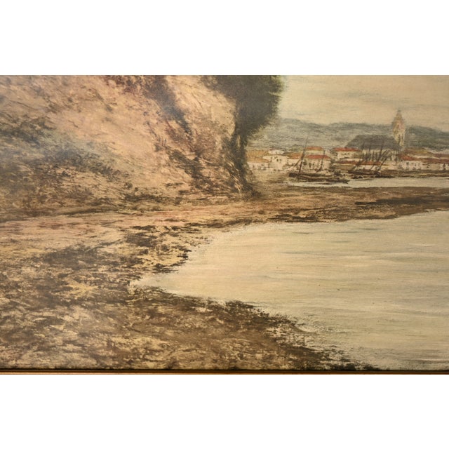 Mid 20th Century Original "View on the Seine" Framed Print by Homer Dodge Martin For Sale - Image 5 of 14