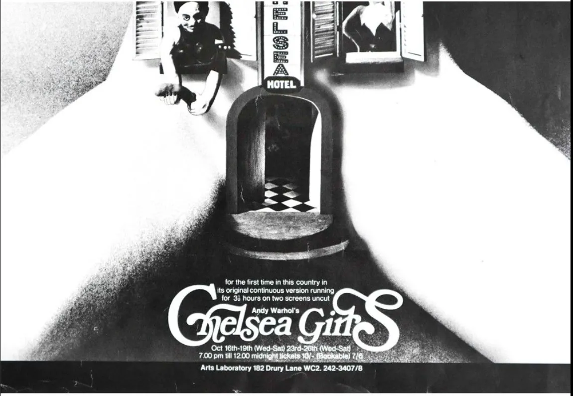 Andy Warhol Chelsea Girls Original Poster by Alan Aldridge, 1970