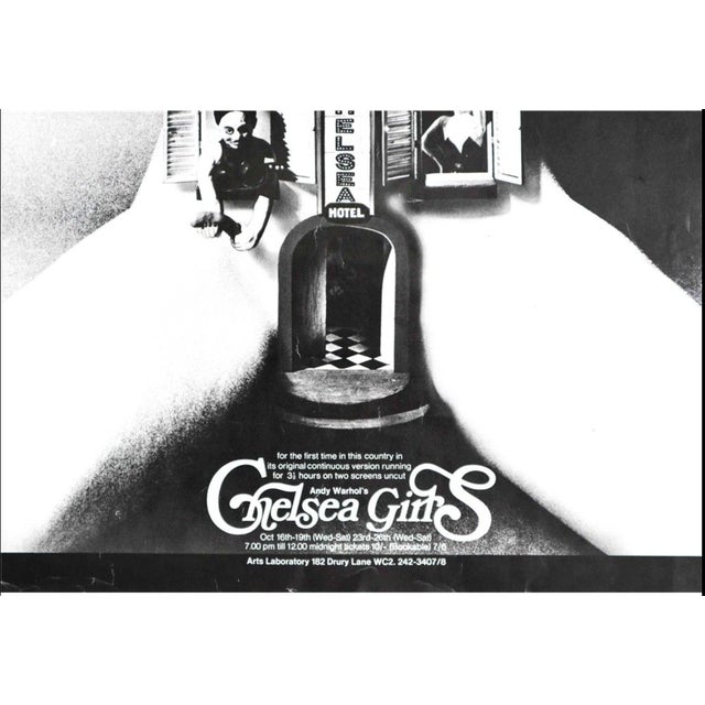 Andy Warhol Chelsea Girls Original Poster by Alan Aldridge, 1970 For Sale - Image 4 of 5