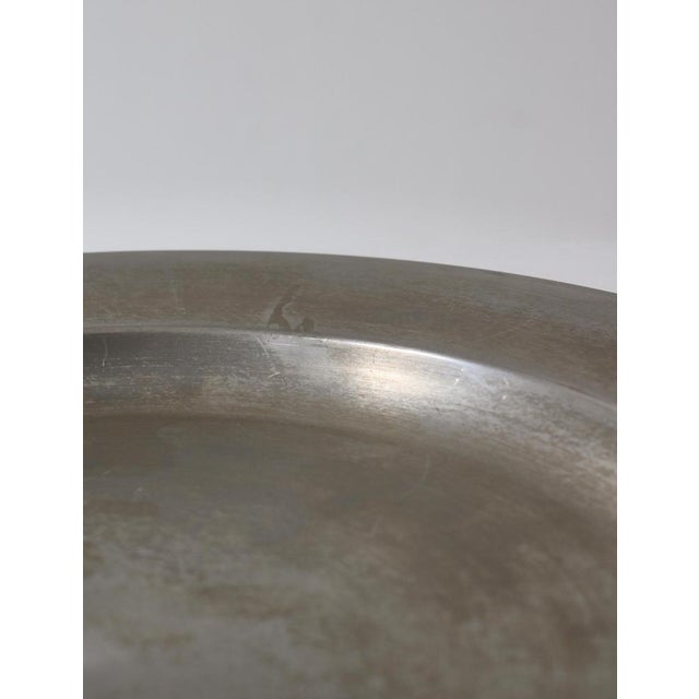 Silver Pewter Charger Plates from Svenskt Tenn, Sweden, 1950s, Set of 6 For Sale - Image 8 of 17